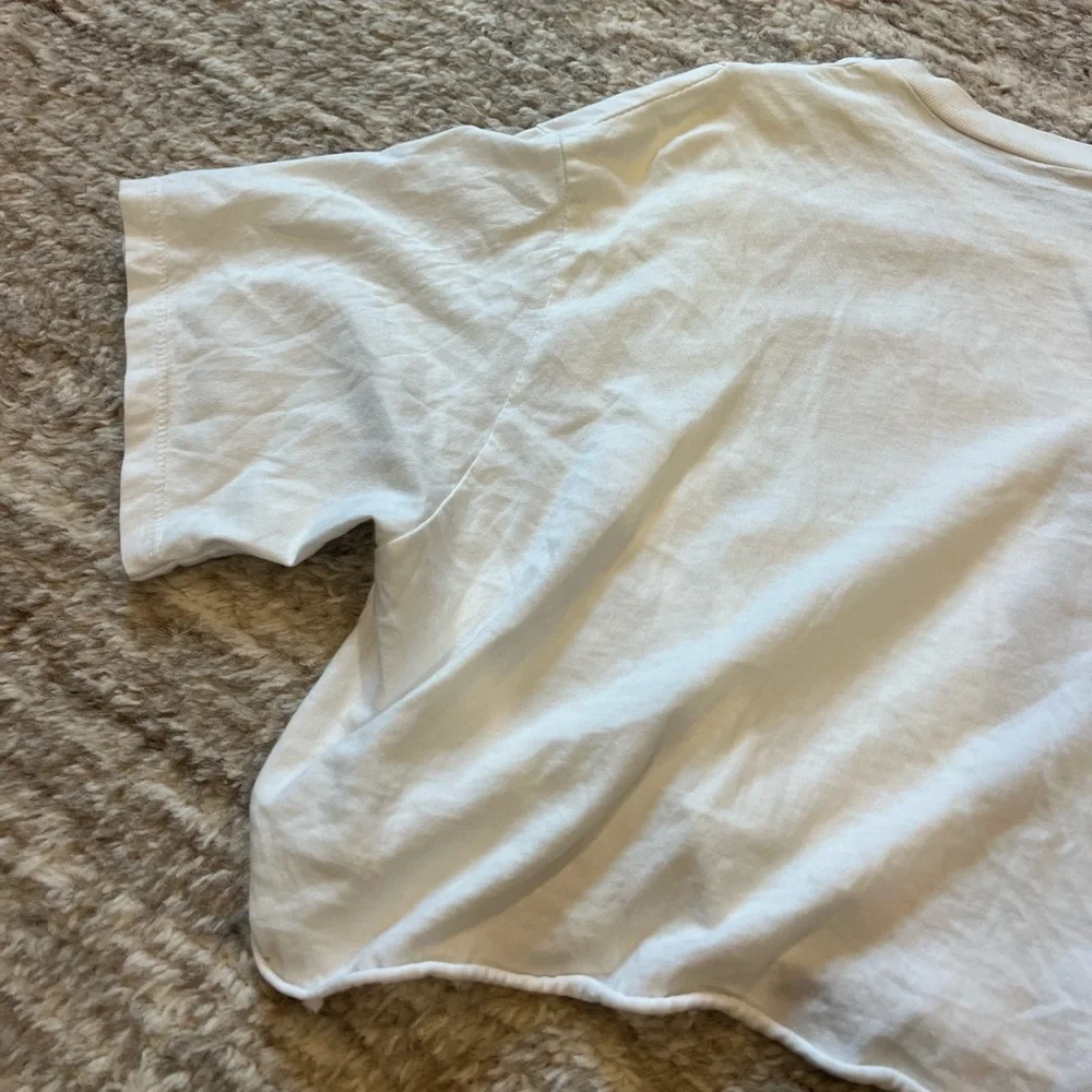 White Lace-Up Women's Top